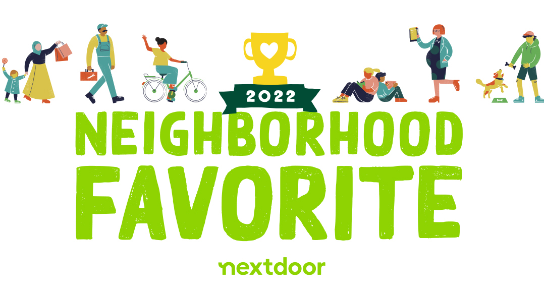 People and award for 2022 Nextdoor Neighborhood Favorite