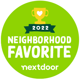 Green circle award 2022 Nextdoor Neighborhood Favorite