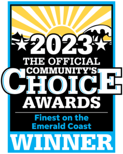 2023 The Official Community's Choice Awards Finest on the Emerald Coast WINNER